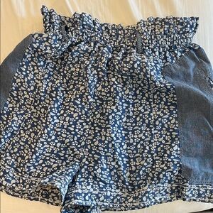 Ulla Johnson Blue Floral Women's Shorts